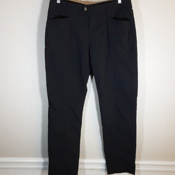 Royal Robbins pants womens 10 black nylon performance hiking camp outdoors - Picture 8 of 8